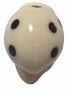 Coccinelle taillée dans la graine de tagua (ivoire végétal ou corozo).