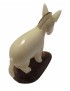 Ane taillé dans la graine de tagua (ivoire végétal ou corozo)