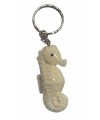 Porte clés hippocampe tagua