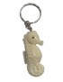 Porte clés hippocampe tagua