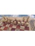 JEU D'ÉCHECS EN TAGUA OU IVOIRE VÉGÉTAL ANIMAUX D'AFRIQUE