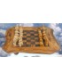 JEU D'ÉCHECS EN TAGUA OU IVOIRE VÉGÉTAL ANIMAUX D'AFRIQUE