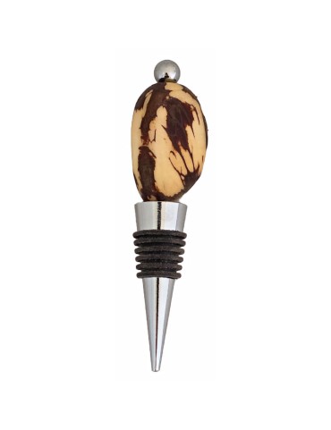Bouchon de bouteille avec graine de tagua, chic et durable