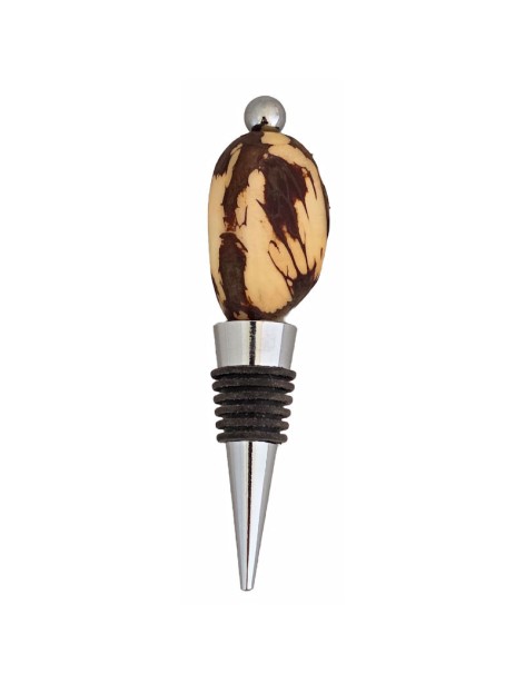 Bouchon de bouteille avec graine de tagua, chic et durable Bouchon de bouteille avec graine de tagua, chic et durable