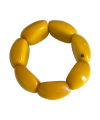 Bracelet tagua jaune – L’énergie solaire en 7 graines naturelles