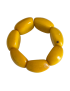 Bracelet tagua jaune – 7 graines artisanales – Atelier Tagua World