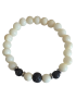 Bracelet tagua naturel & pierre de lave – Atelier Tagua World