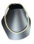 Collier ivoire végétal en tagua – 84 perles, 44 cm