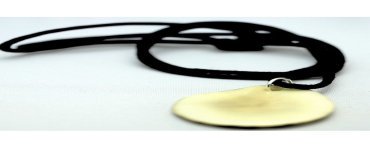 Tranche de tagua gravée prénom