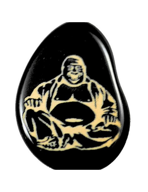 Pendentif, porte clés ou bracelet gravure Bouddha Pendentif, porte clés ou bracelet gravure Bouddha