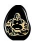 Pendentif, porte clés ou bracelet gravure Bouddha