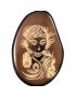 Pendentif, porte clés ou bracelet gravure Bouddha