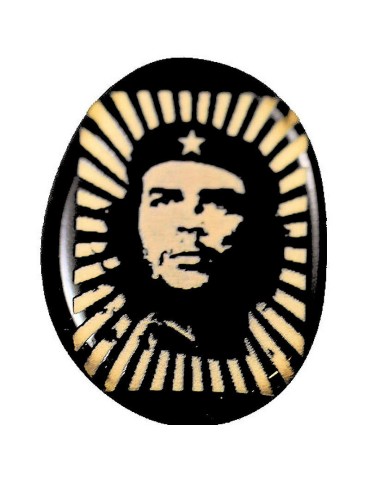 Gravure Che Guevara sur tranche de tagua