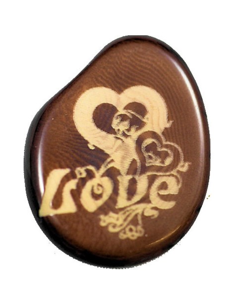 Pendentif, porte clés ou bracelet gravure Coeur Pendentif, porte clés ou bracelet gravure Coeur