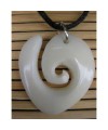Pendentif Tagua symbole Maori