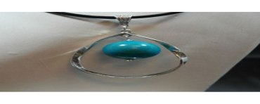 Pendentif alliage et perle de tagua