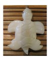 Pendentif tagua tortue de mer