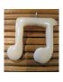Pendentif tagua note de musique 