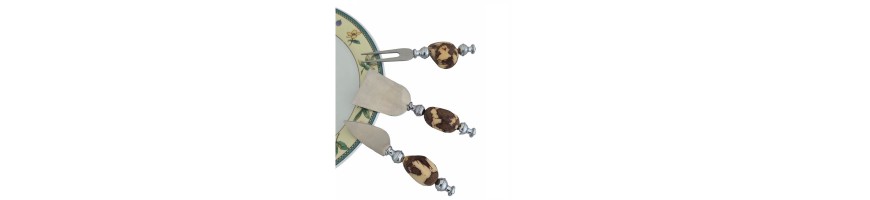 Set d’ustensiles de service – Manches en graine de tagua